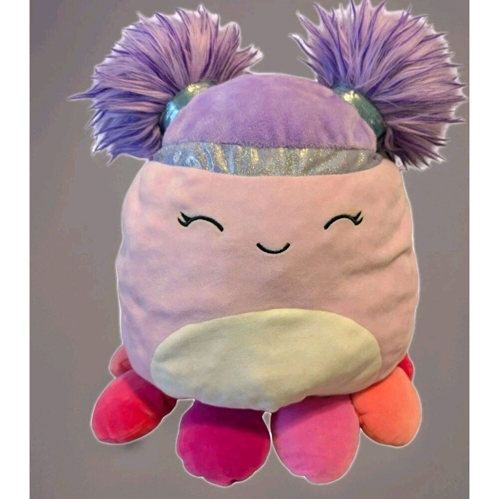 Squishmallow Squish Doos 17” Beulah the Octopus Purple Exclusive Retired